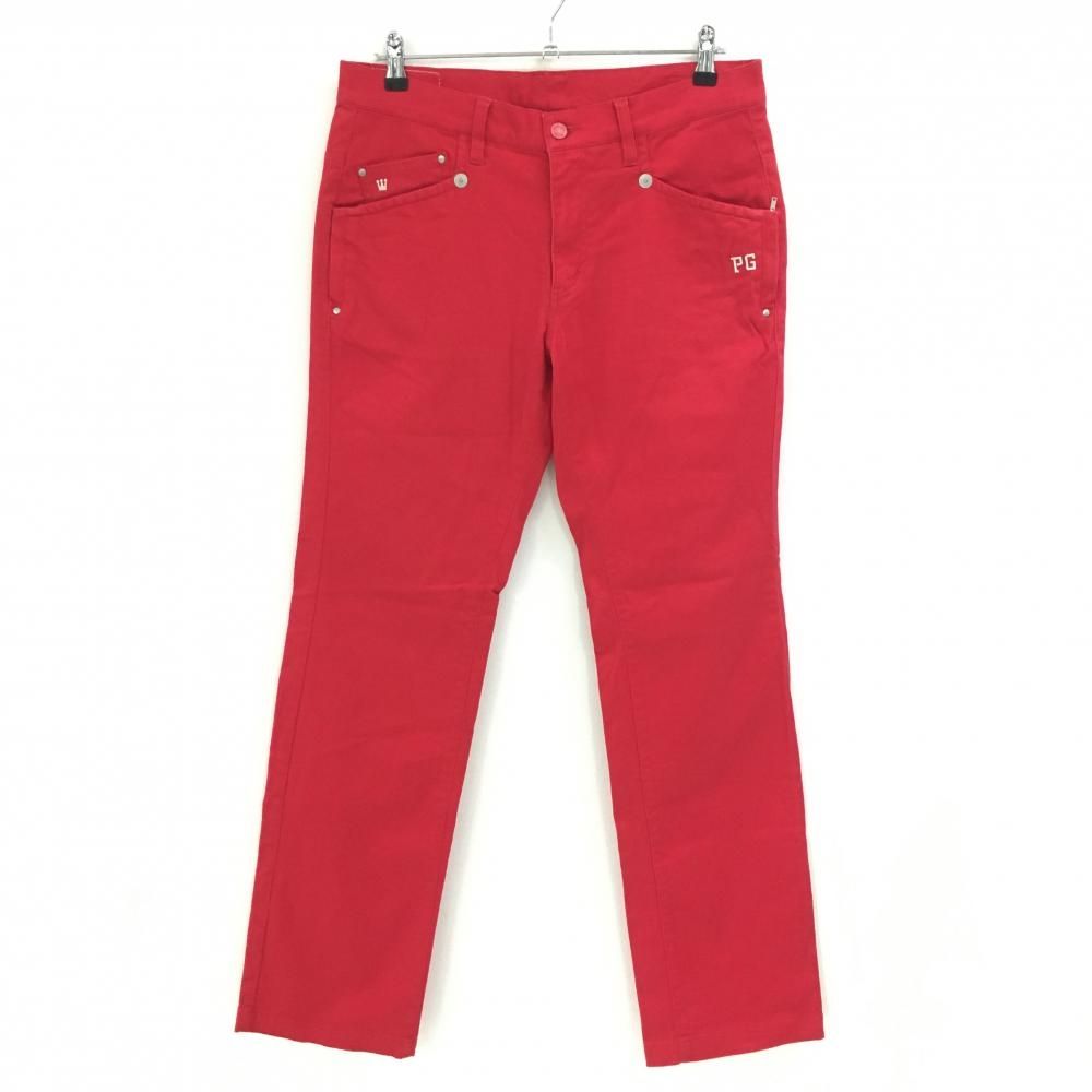 ☆SALE価格☆【美品】パーリーゲイツ パンツ レッド 25周年 王冠