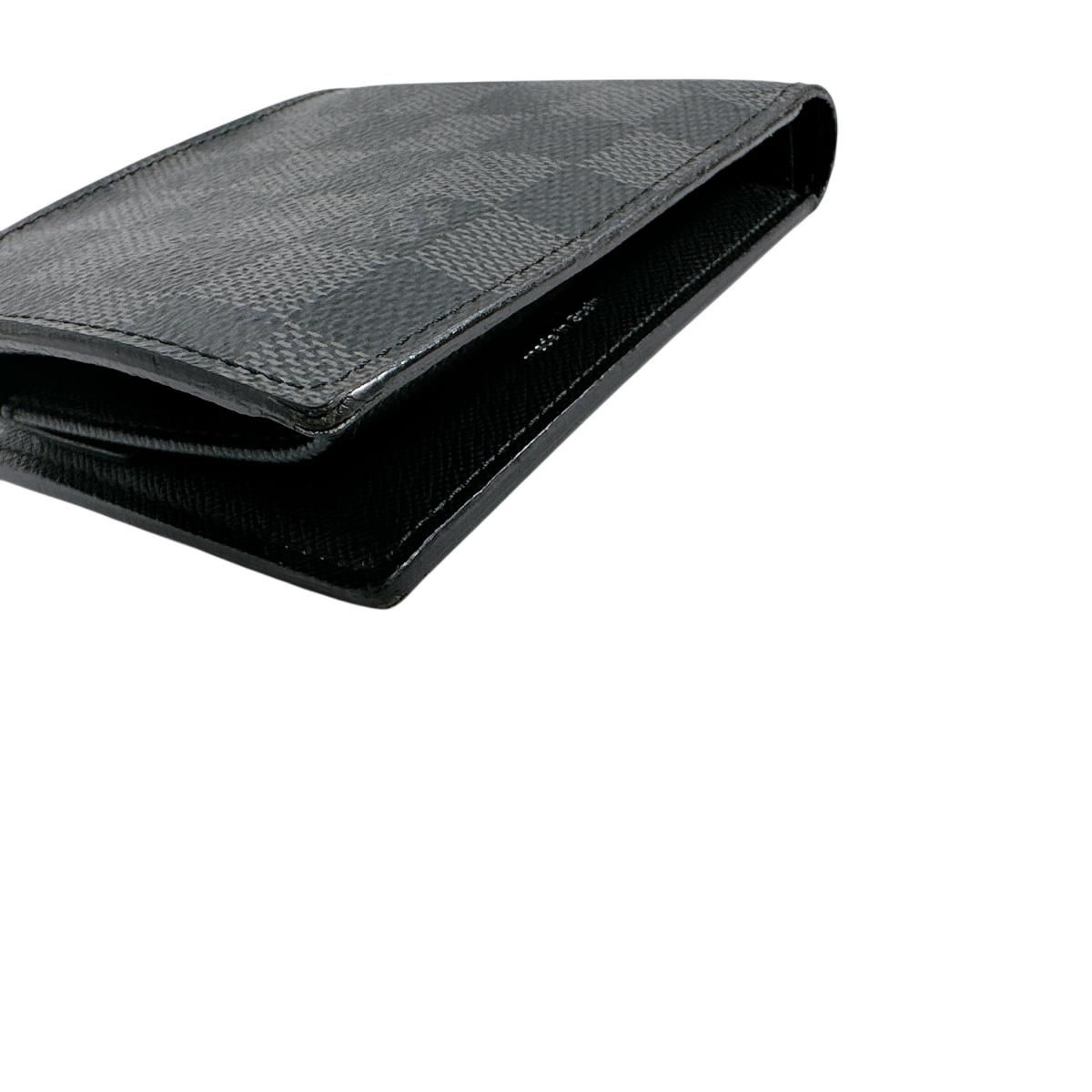 ルイヴィトンダミエグラフィット折り財布N62664ポルトフォイユ・マルコ