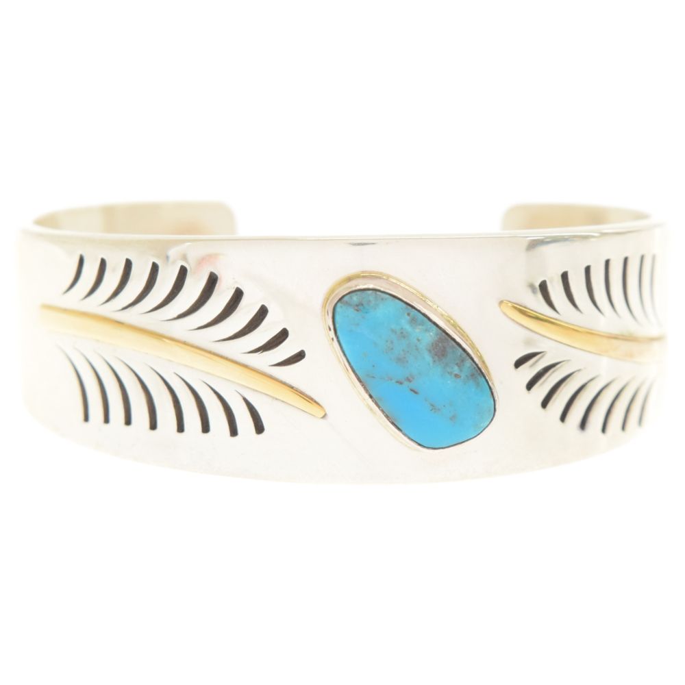 Steve Yellowhorse ターコイズバングル ナバホ族 INDIANJEWELRY