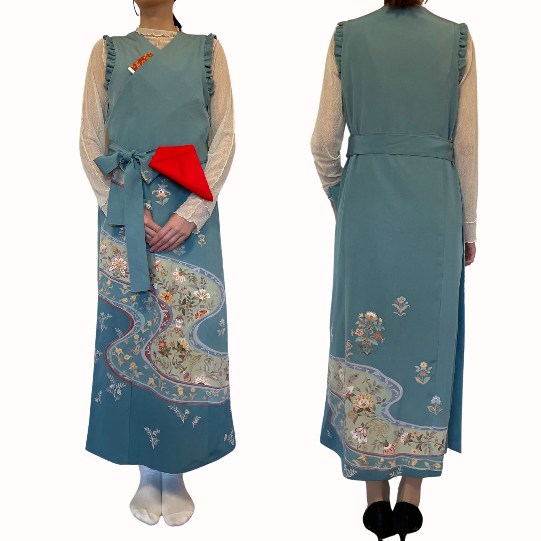 着物リメイクNo.356　訪問着からカシュクールドレス 2020f_01-198x198.jpg