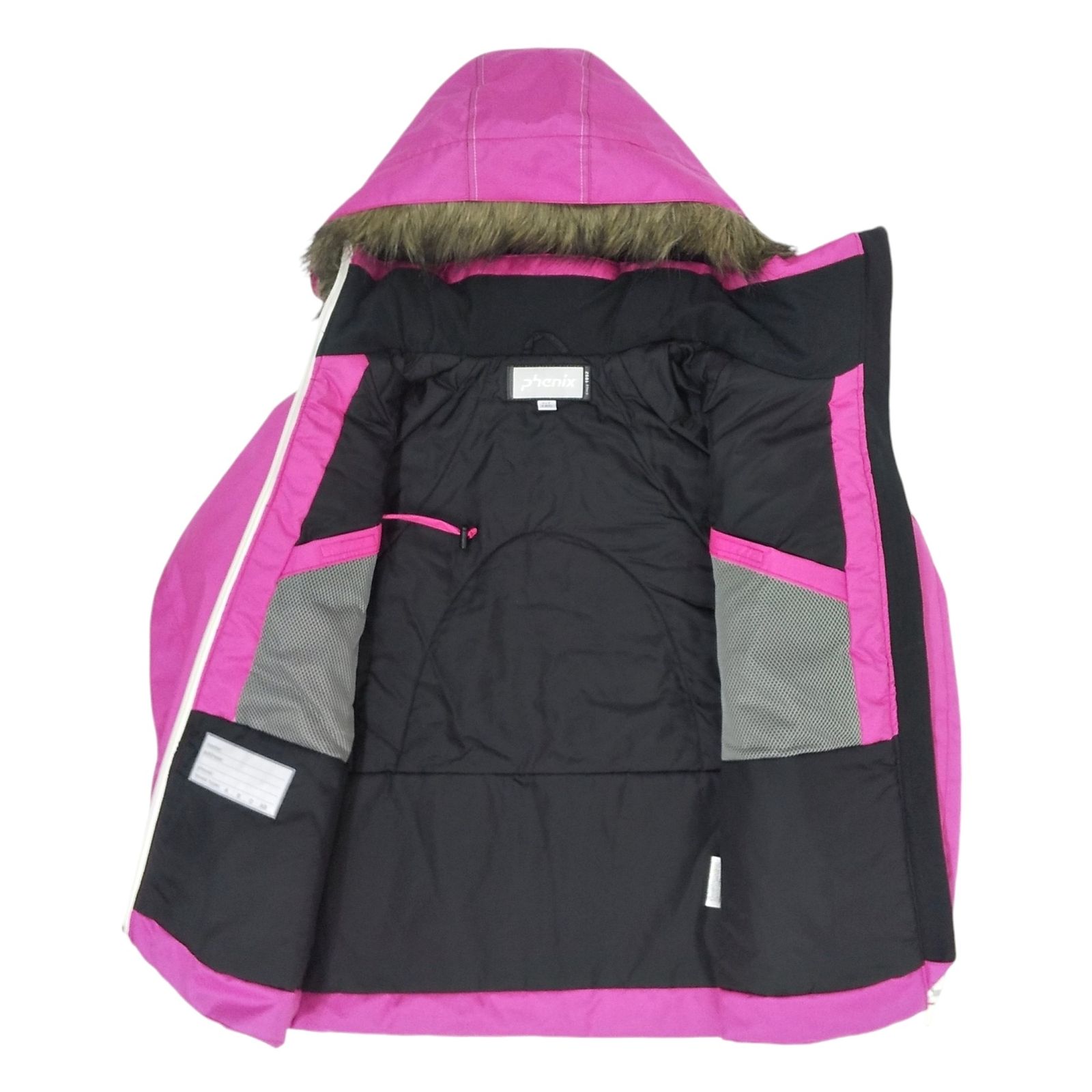 phenix ピンク スキーウェア 上下子ども用