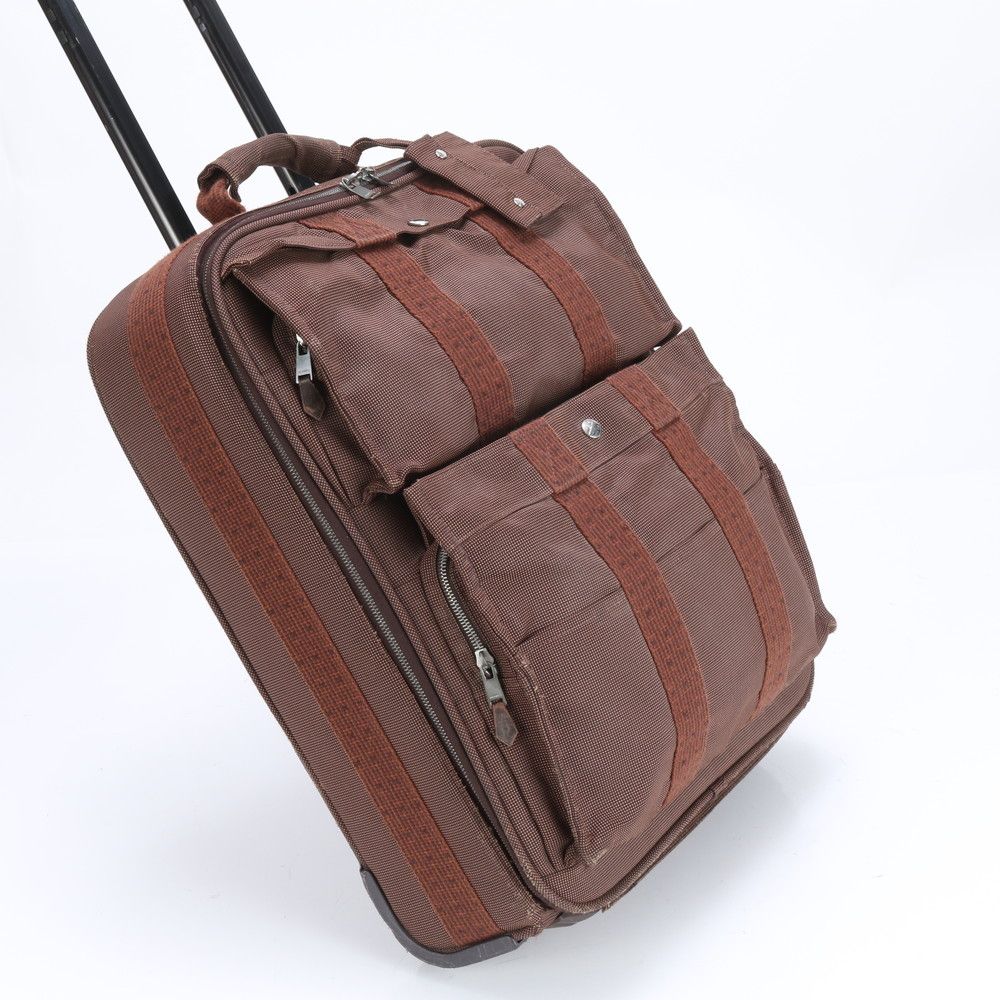 エルメス エールライン 2輪 スーツケース キャリーケース ボストン バッグ 出張 旅行 トランク ショルダー A4 メンズ EUE BY3-8