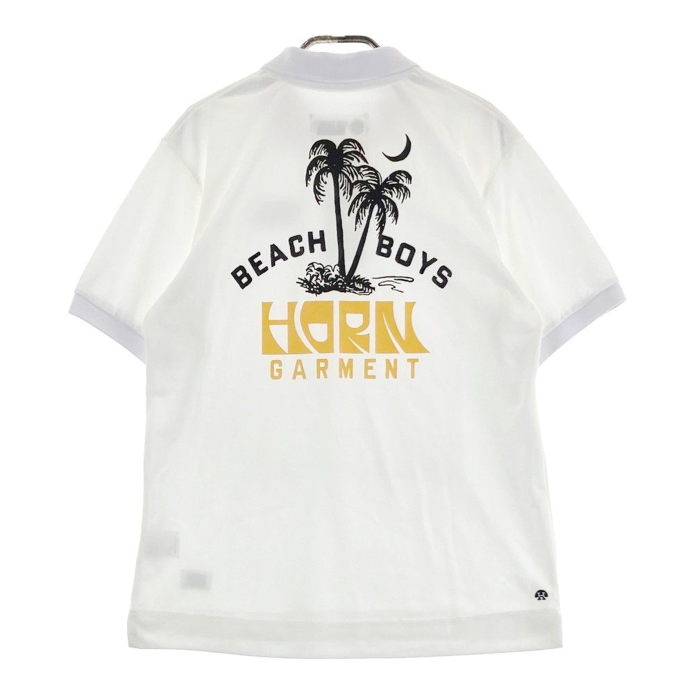 ☆HORN GARMENTホーンガーメント 半袖POLOシャツ 人気！！ カジュアル