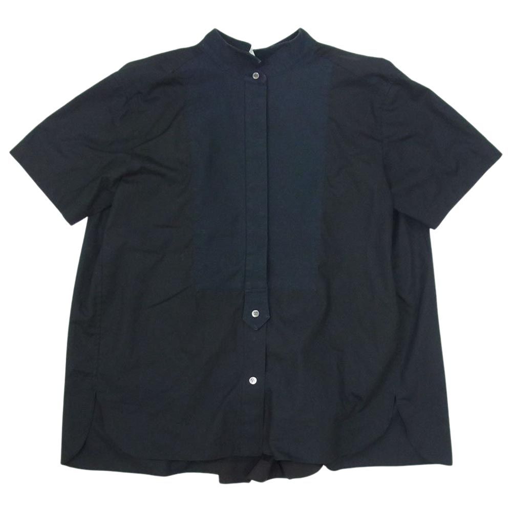 sacai 半袖ブラウス21-05410