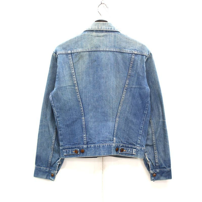 70s vintage Wrangler 無地 マルタ製 デニムジャケット メンズ Mサイズ