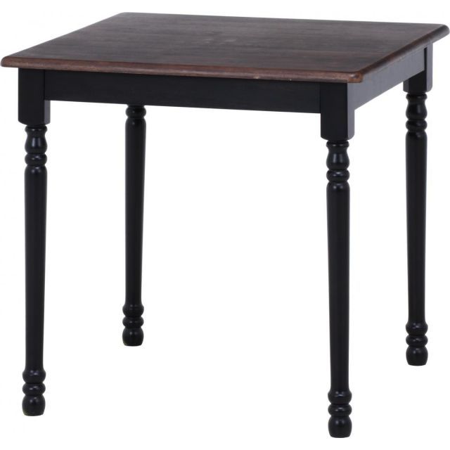 不二貿易 ３点ダイニングテーブル マキアート ブラック 新生活