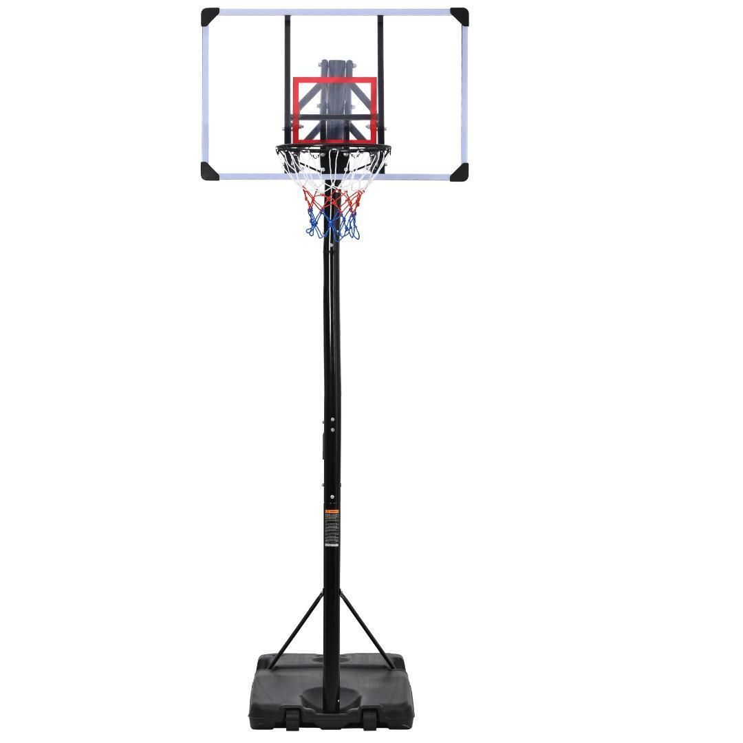 バスケットゴールハンドルを回すだけの簡単高さ調節公式バス対応230-305cm