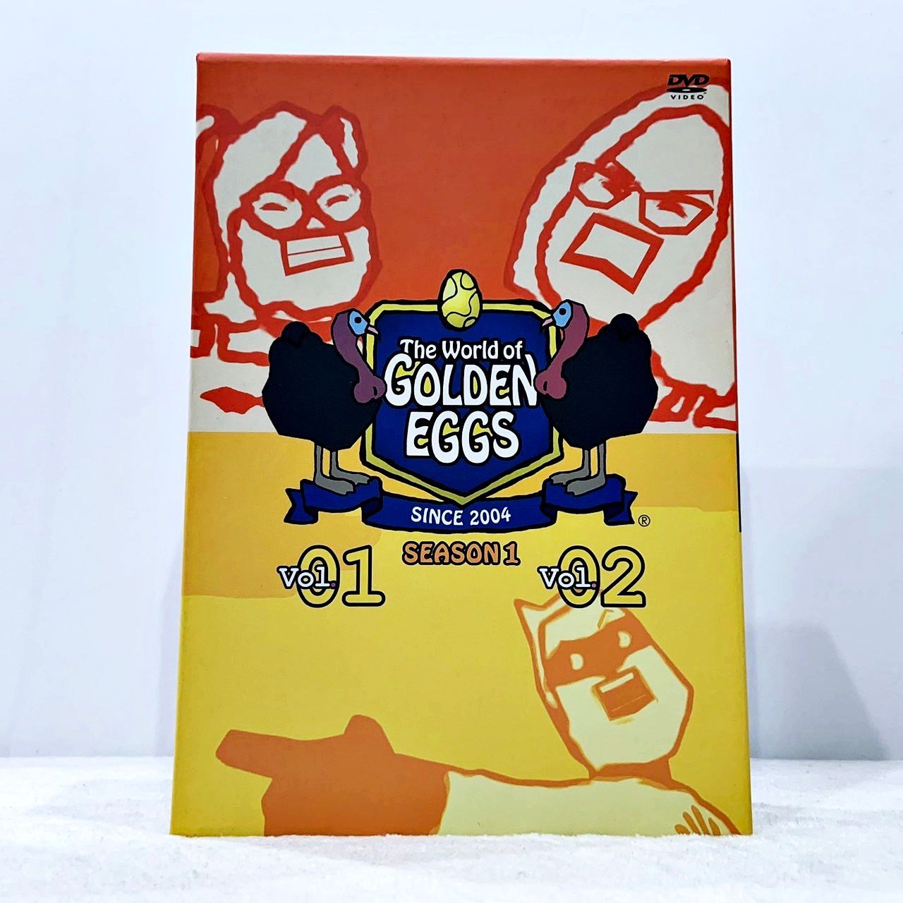The World of GOLDEN EGGS SEASON 1 Vol.01 Vol.02 BOX2枚組 ザ 