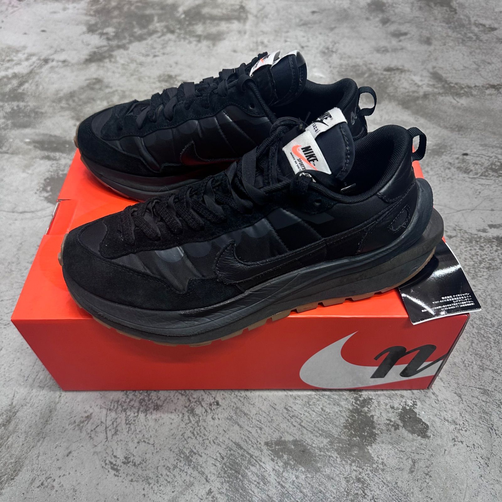 ナイキ x sacai ヴェイパーワッフル ブラックガム 30cm 楽天市場】NIKE ナイキ SACAI X VAPORWAFFLE 'BLACK GUM' サカイ