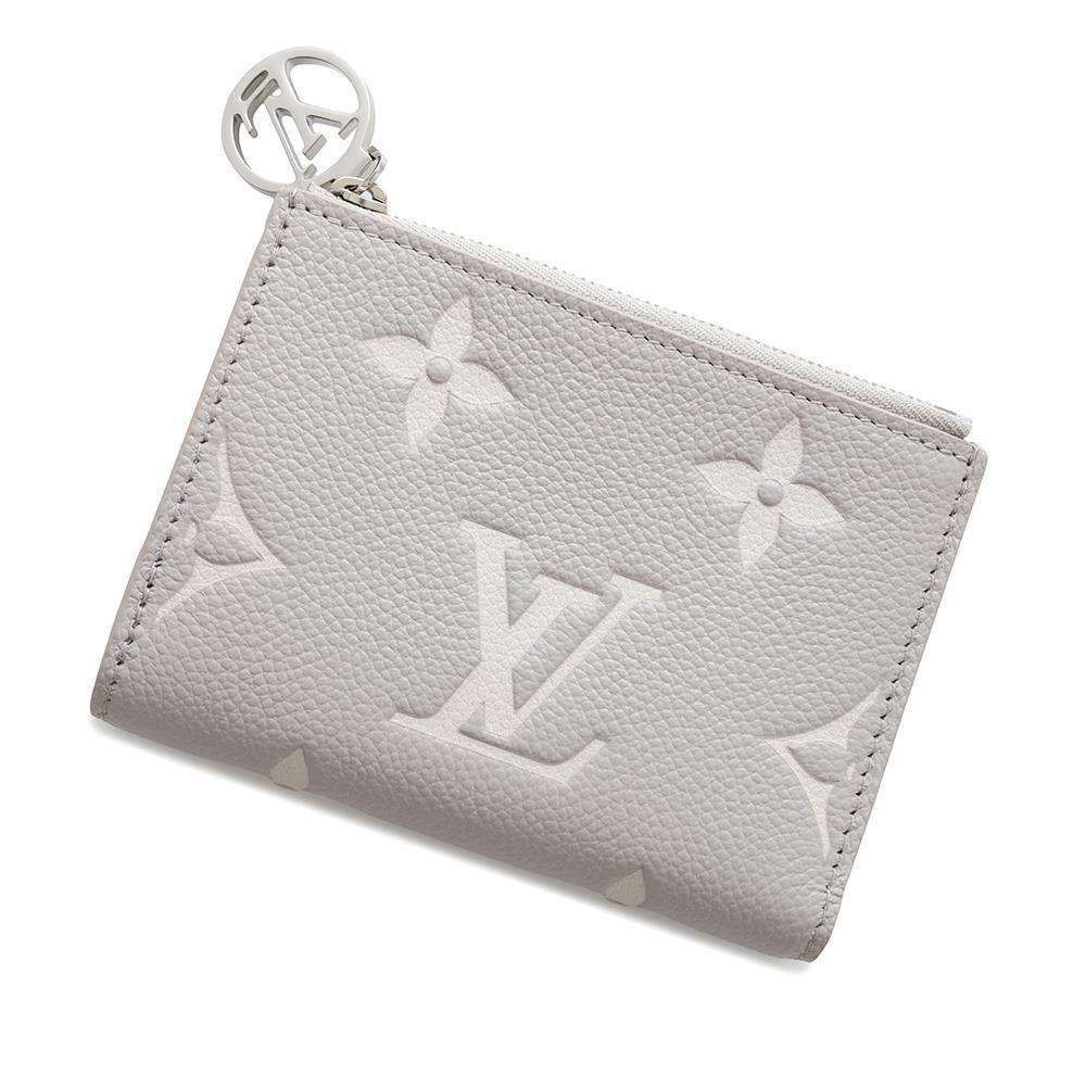 ルイヴィトン 二つ折り財布 バイカラーモノグラム・アンプラント