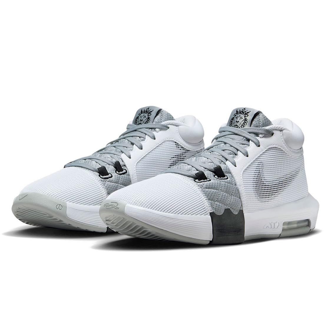ナイキ レブロン ウィットネス 8 EP LEBRON Witness 8 EP ホワイト|ライトスモークグレー|ブラック FB2237-100 日本 27.5cm ホワイト|ライトスモークグレー|ブラック 27.5 cm
