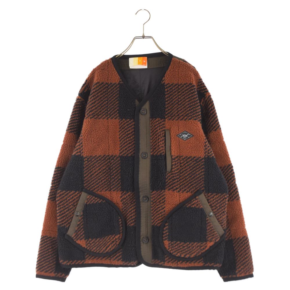 KITH (キス) 22AW PEARSALL LINER JACKET チェック柄ボア KITH (キス) 22AW PEARSALL LINER JACKET チェック柄ボア