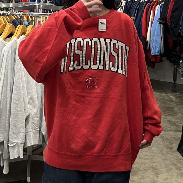 【USED】WISCONSIN スウェット