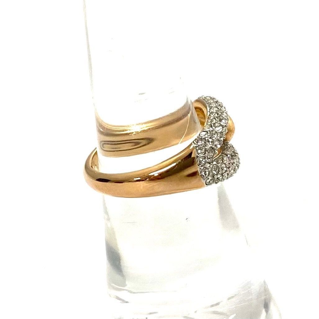 ★SWAROVSKI　スワロフスキー　リング【10号】パヴェ SWAROVSKI スワロフスキー 指輪 リング パヴェリング ハーフ