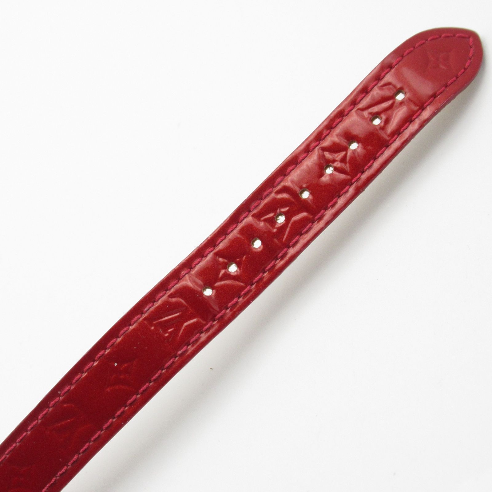 ルイ・ヴィトン LOUIS VUITTON 腕時計 タンブール ハート Q121Z レッド  