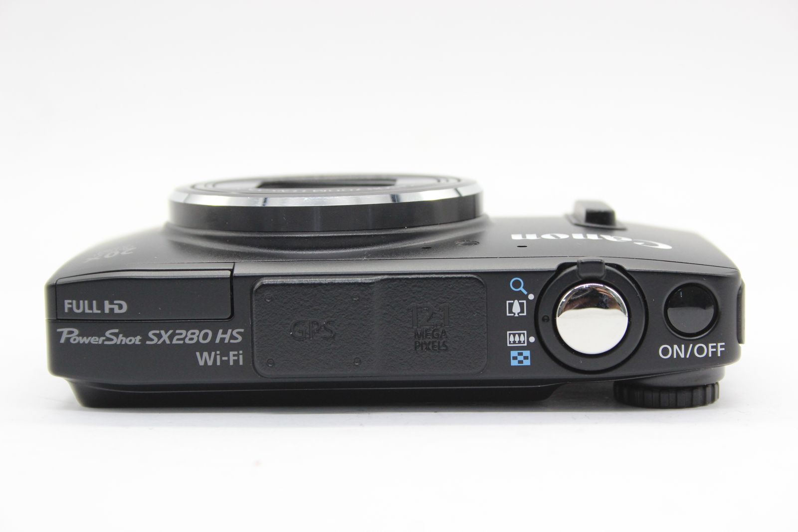 美品 返品保証】 キャノン Canon PowerShot SX280 HS ブラック 20x