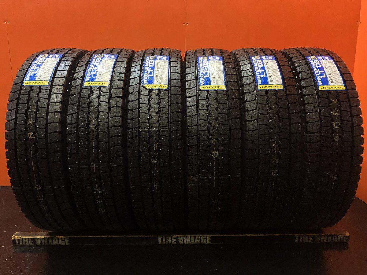 DL LT03M 205|85R16 117|115L LT 16インチ ライトトラック用 スタッドレス 6本 23年製 キャンター デュトロ等 VTF026