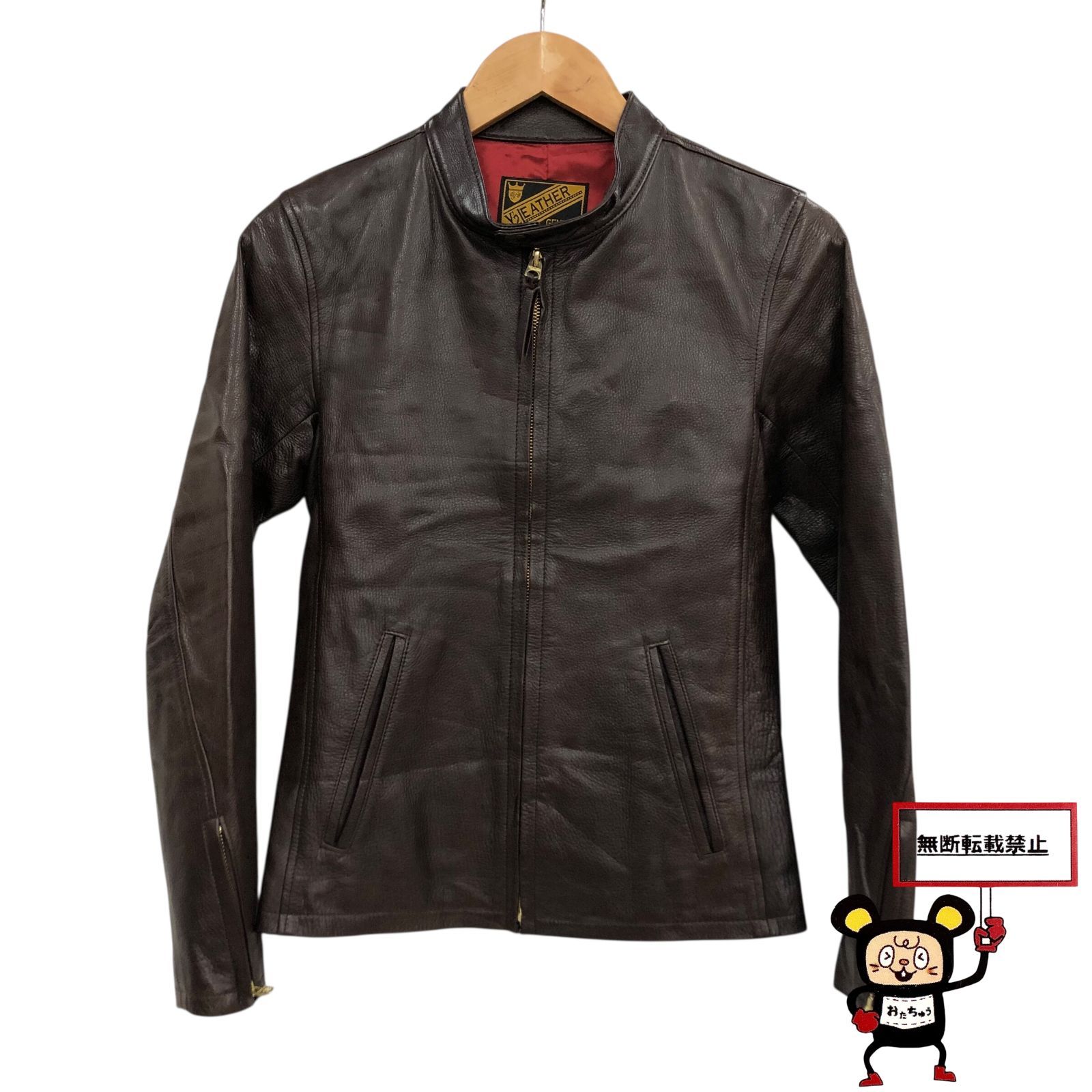 70.Y’２ LEATHER シングルライダースジャケット 店舗併売品