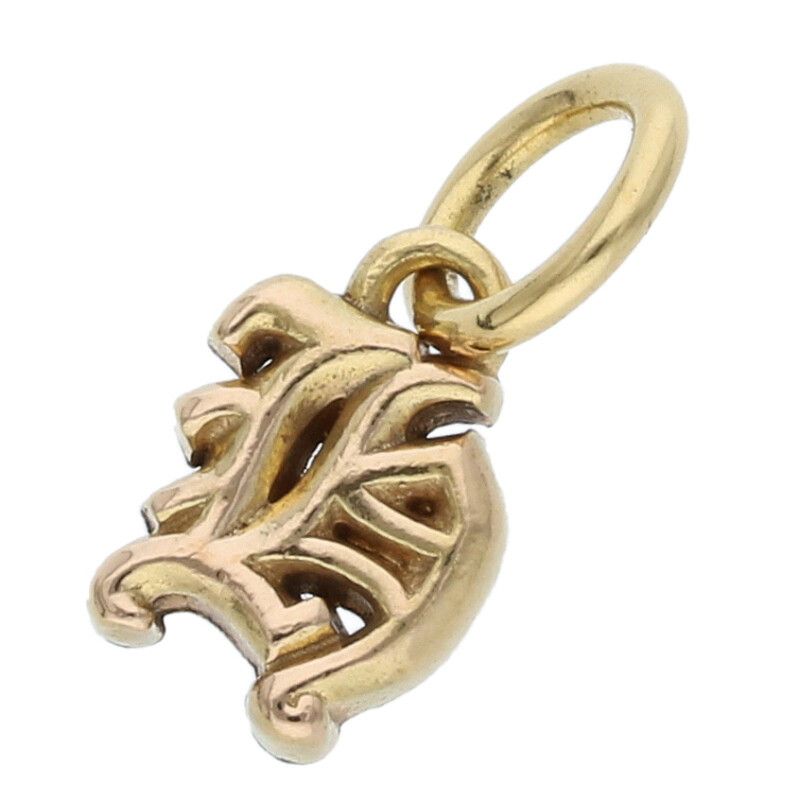 クロムハーツ アルファベット スタックチャーム N イニシャル チャーム クロムハーツ アルファベット スタックチャーム N イニシャル チャーム