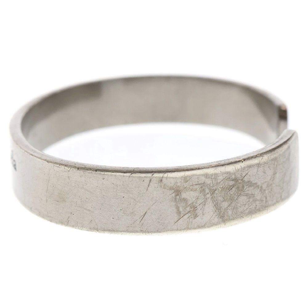 Maison Margielaロゴシルバーバングル SM1UY0052 楽天市場】MAISON MARGIELA 11 メゾンマルジェラ バングル