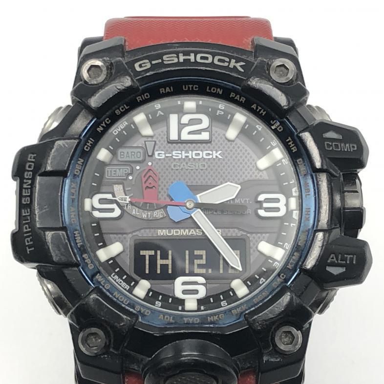 【中古】CASIO G-SHOCK GWG-1000RD 腕時計 ブラック レッド カシオ ジーショック[10]
