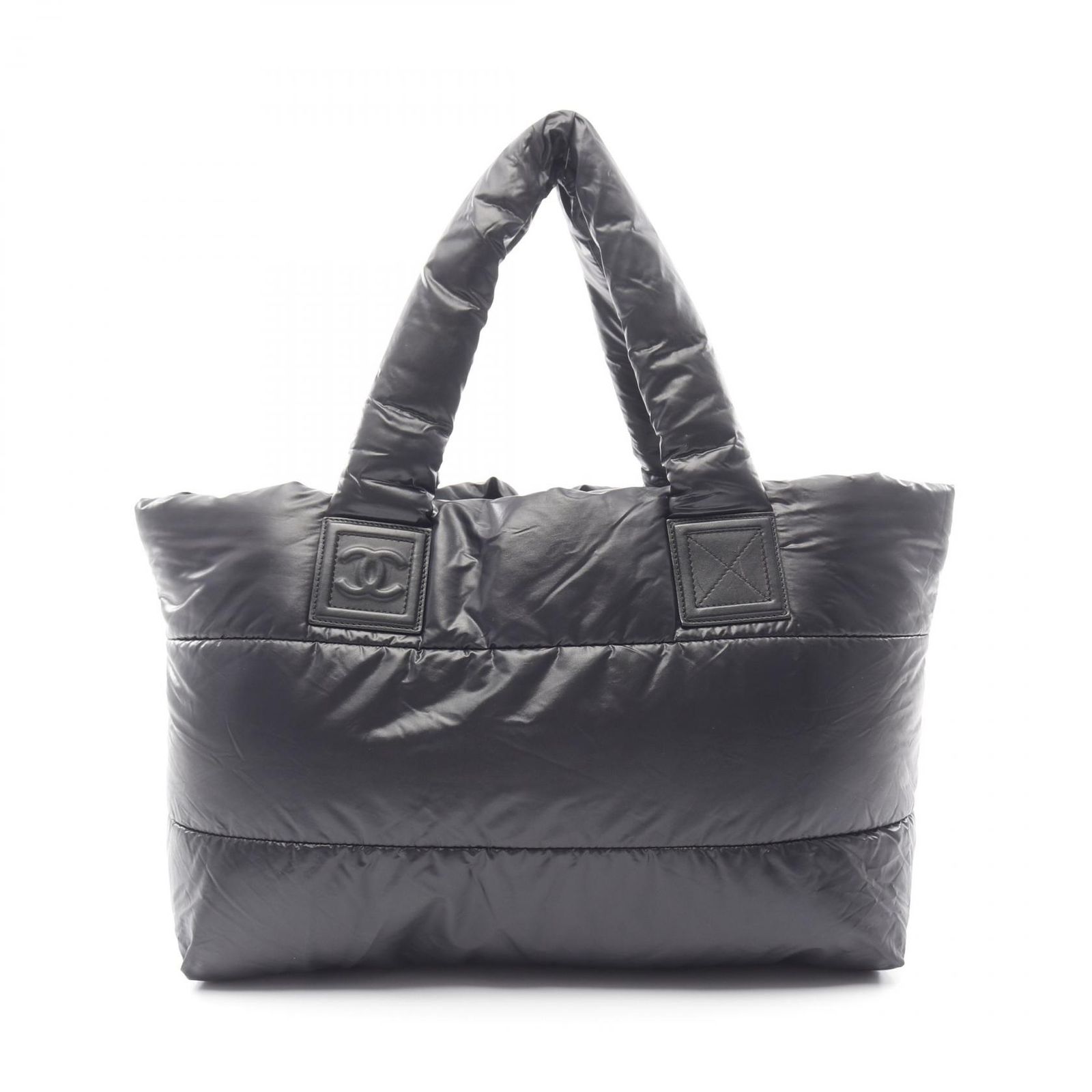 シャネル CHANEL トートバッグ コココクーンMM A47107 ブラック