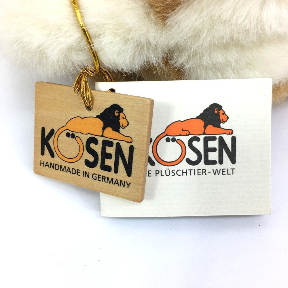 犬 kosen 在庫あり Kosen ケーセン ドイツ製 ぬいぐるみ 柴犬・黒