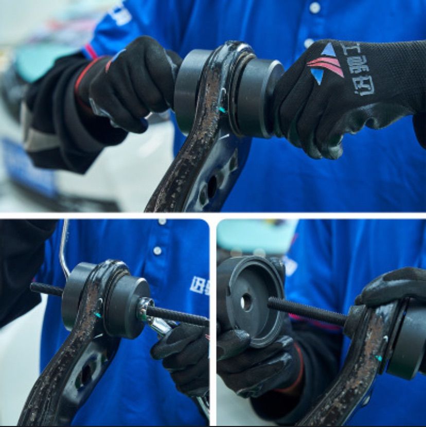 No.725 リアアクスルビーム ブッシュ 交換 工具 セット プーラー 車整備 工具 ケース付き FFCRYSTALESIA_COM