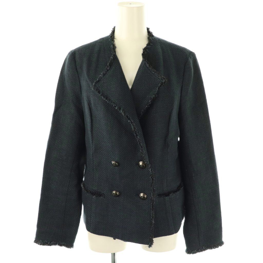 アルアバイル allureville MANTECOリネンブレンドジャケット アルアバイル allureville MANTECOリネンブレンドジャケット 2