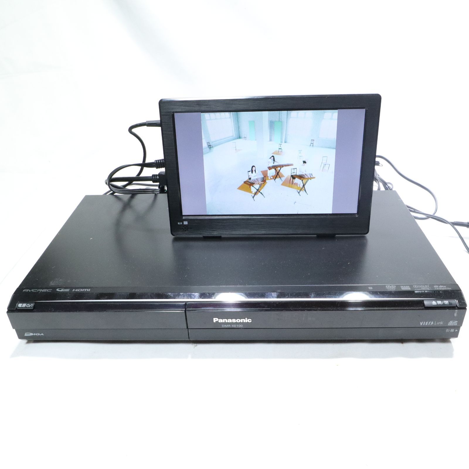 Panasonic HDD搭載DVDレコーダー DMR-XE100 動作品 パナソニック HDD
