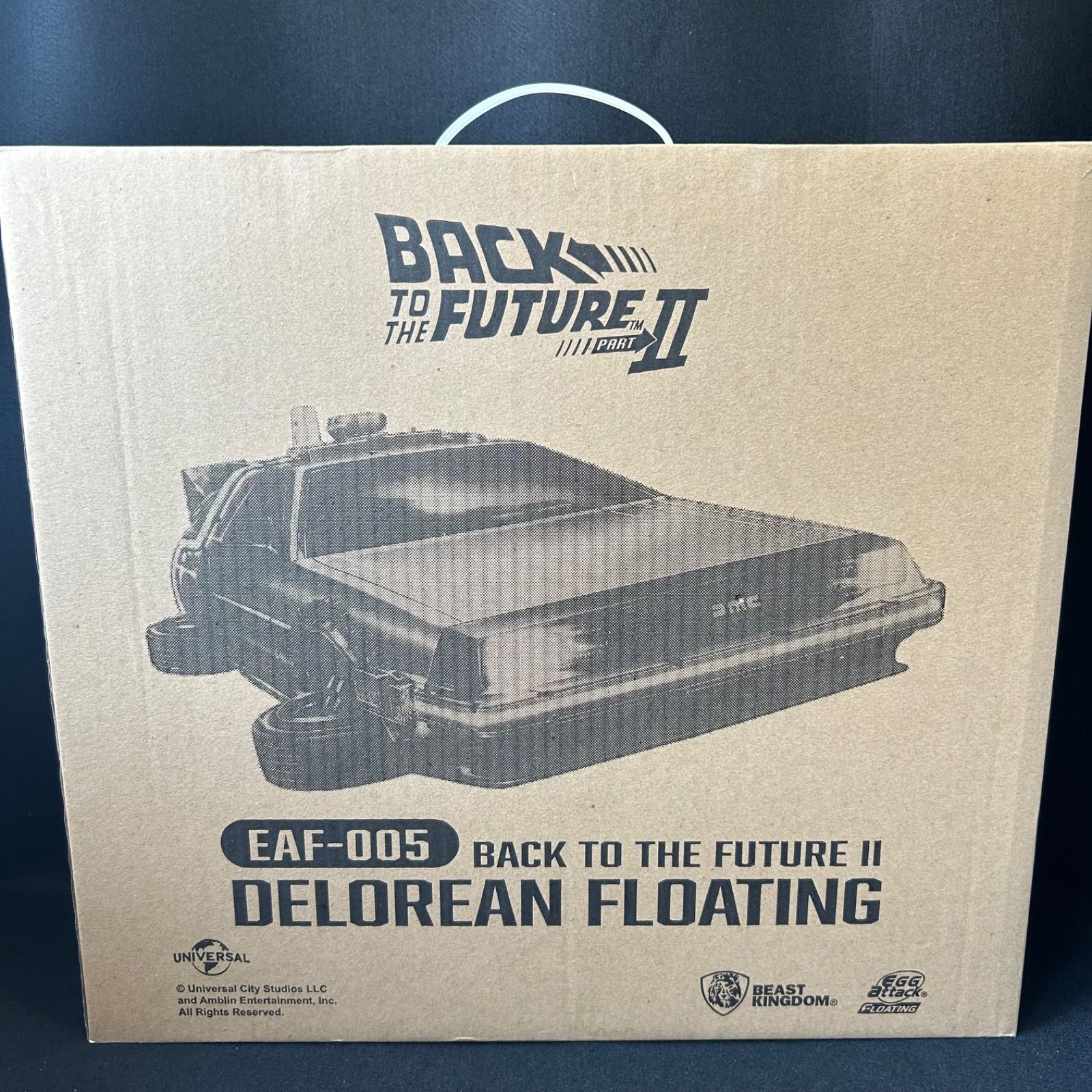 エッグアタック フローティング バックトゥザフューチャー デロリアン デラックス版 フィギュア EAF-005