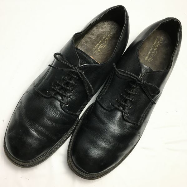 SALEu003e試着交換OK！Alden-Pedic オールデン 70s-80s?Vintage 10B/D (27.5-28.0 プレーントゥ〈黒/ BLACK/ブラック〉フエルトタン ビンテージ/菅NO.WZF-115 #BUZZBERG - メルカリ