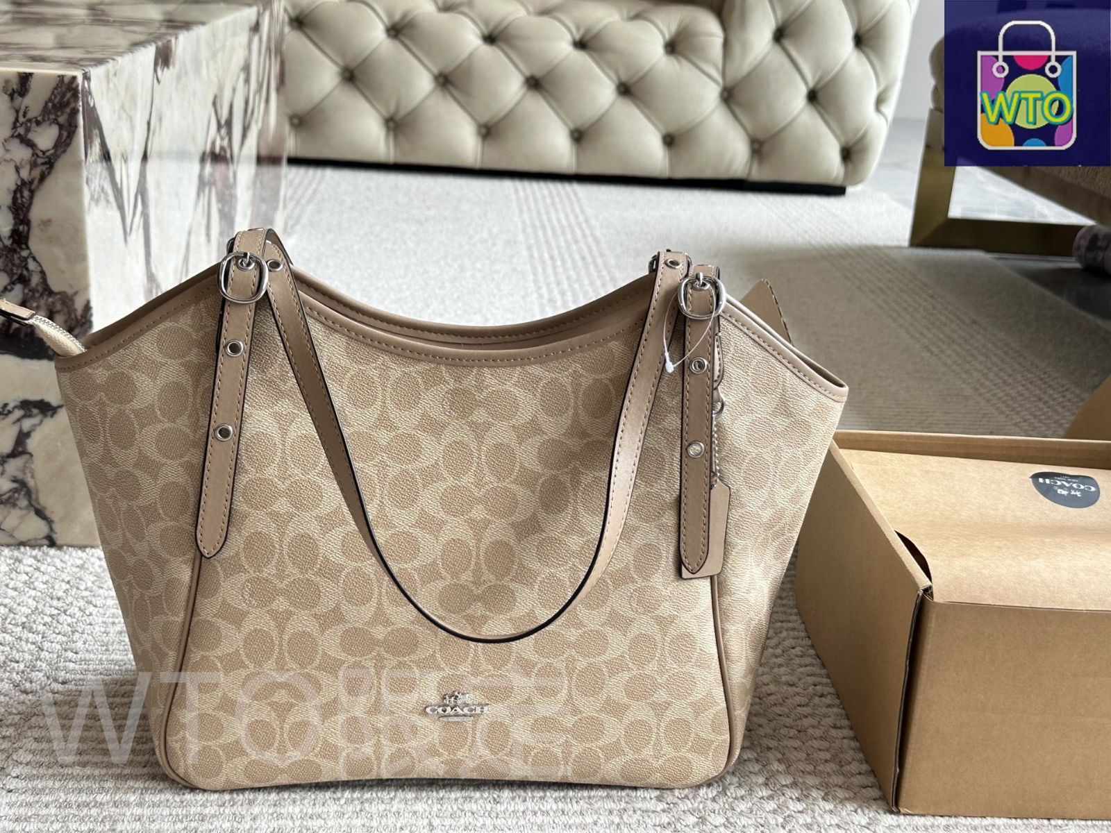 COACH クラシックバック 今日特価】Coach コーチ クラシックロゴ トートバッグ