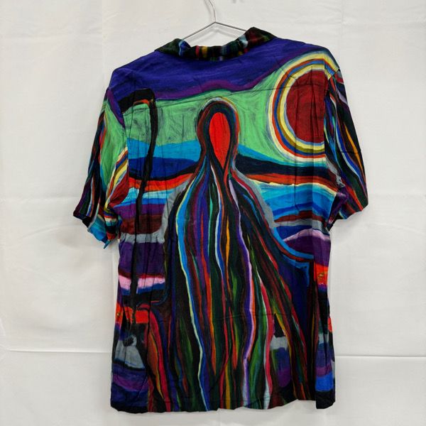 Supreme|シュプリーム 19SS Reaper Rayon S|S Shirt|リーパー レーヨンシャツ The Last Hours|L