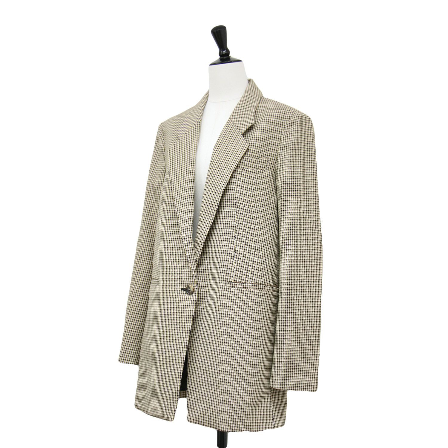 セオリーリュクス40サイズ✴︎Clove Beyrinウールジャケット 美品】theory luxe セオリーリュクス ジャケット ベージュ系 サイズ:40