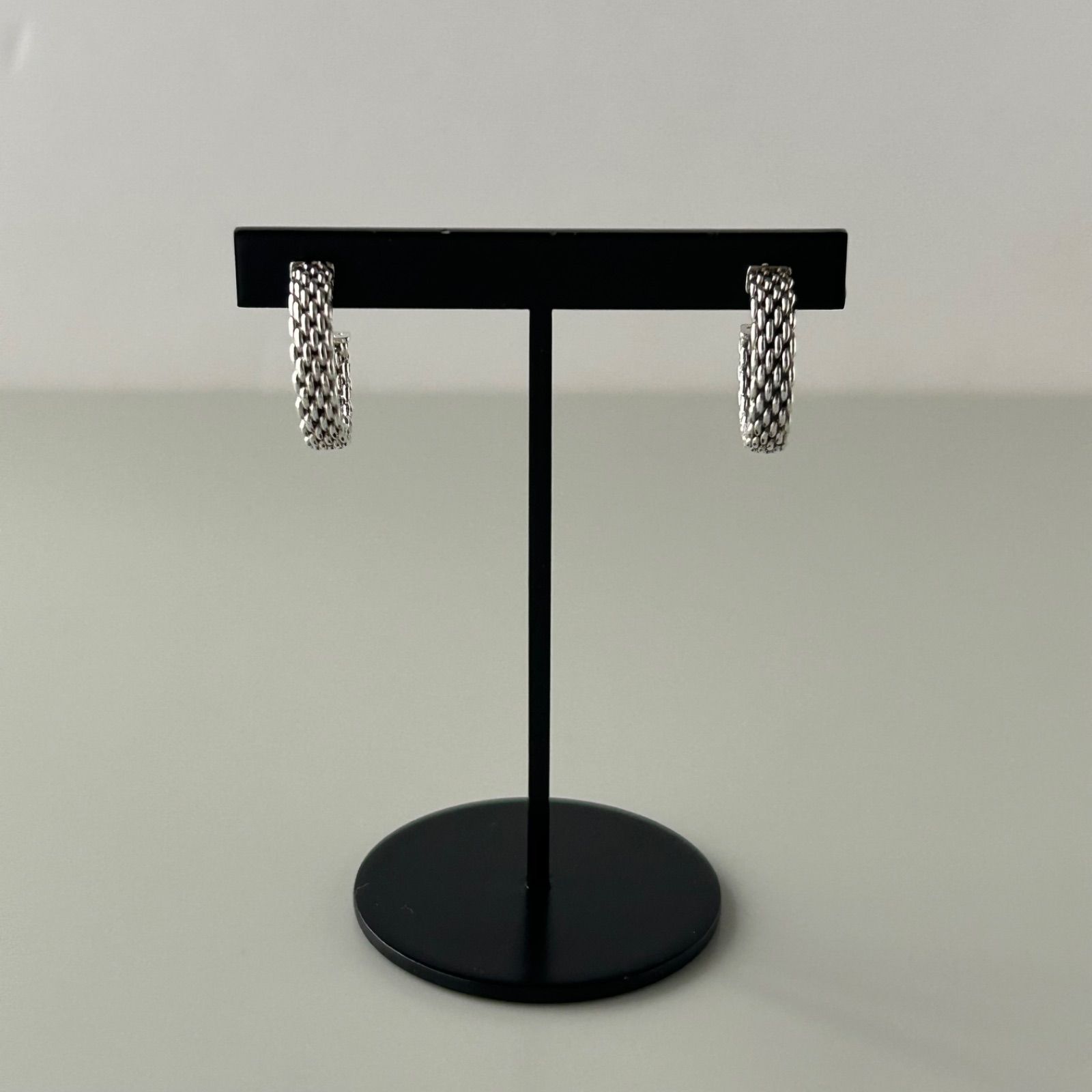 ティファニー ピアス サマセット フープ AG925 TIFFANY - メルカリ