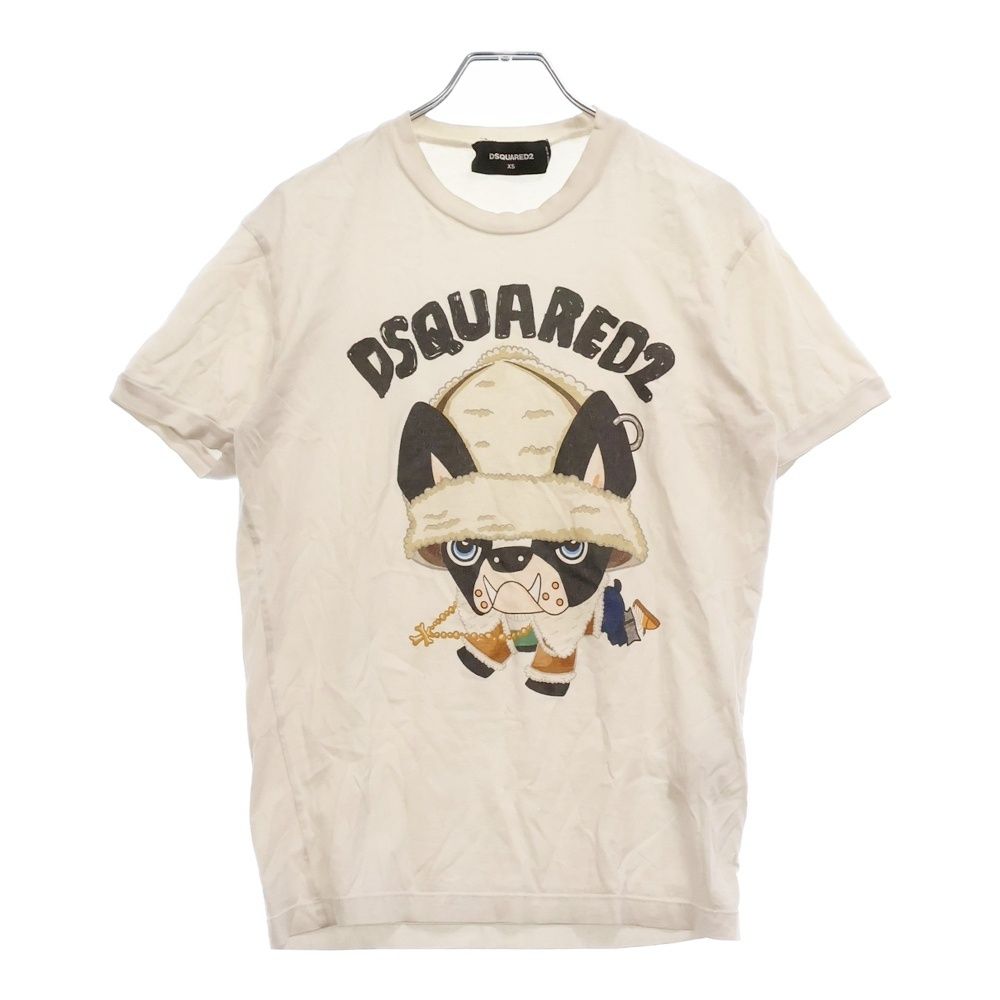 ディースクエアード（DSQUARED2）ホワイト Vネック アンダー