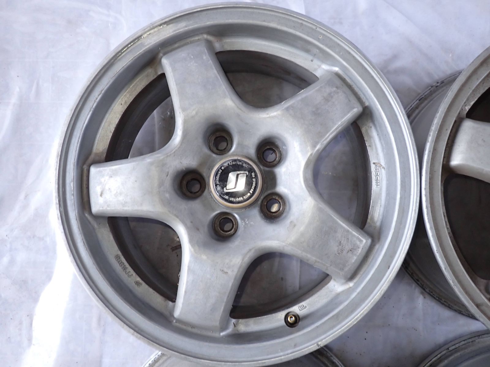 4本SET 会社宛 送料無料 16×6.5J 日産 R32 スカイライン タイプM 純正