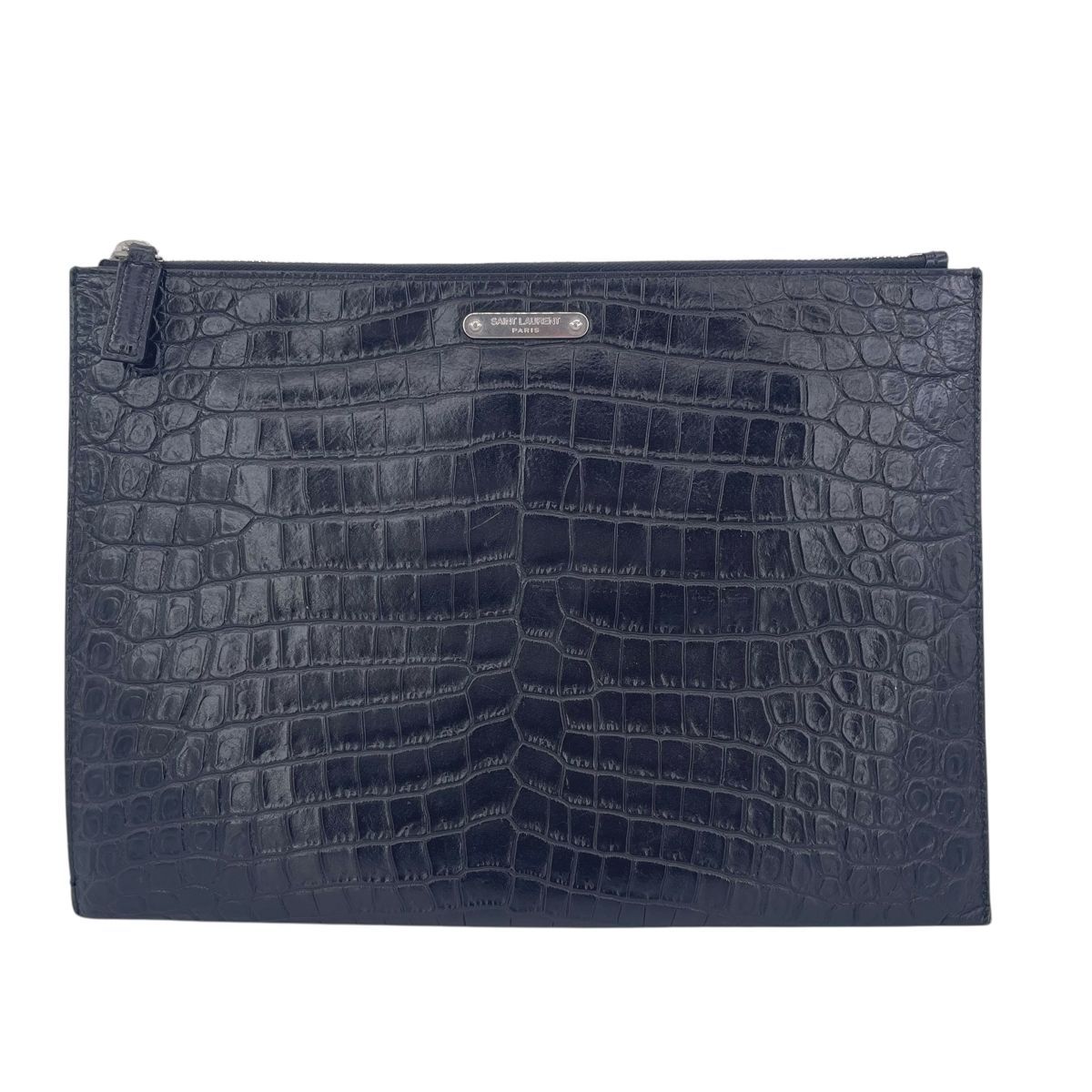 YSL サンローラン ジップクラッチポーチ MONOGRAMME 新品 サンローラン SAINTLAURENT お札入れ ポーチ クラッチ 【公式通販】