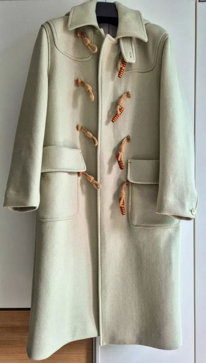 ハウス フーディー パーカー ダッフルコート コート ライト 緑 M 95 ー 100