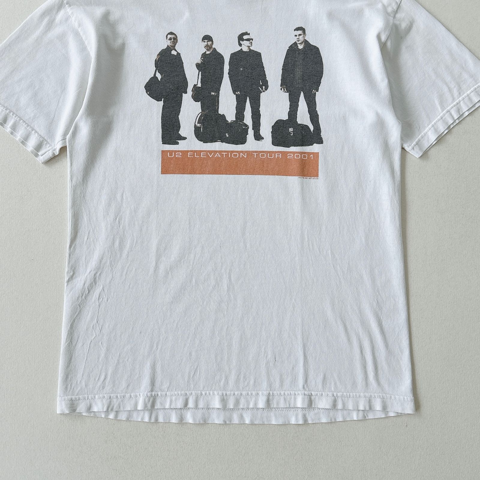 U2 elevation tour Tシャツ Mサイズ(少し大きめです) 古着 00s USA製 U2 「Elevation Tour」 ツアー ロック バンド T
