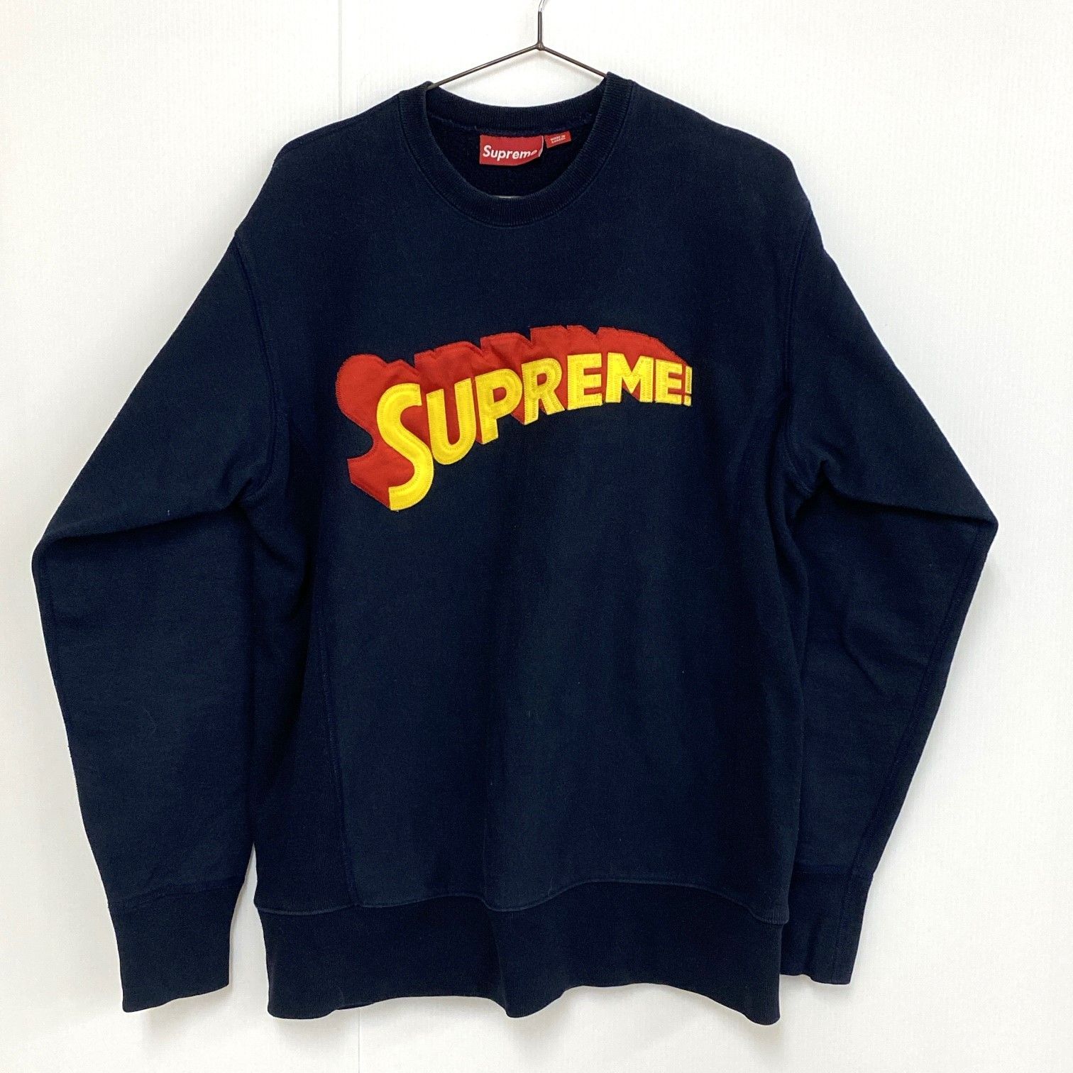 SUPREME シュプリーム スーパーマンロゴ Crewneck クルーネック