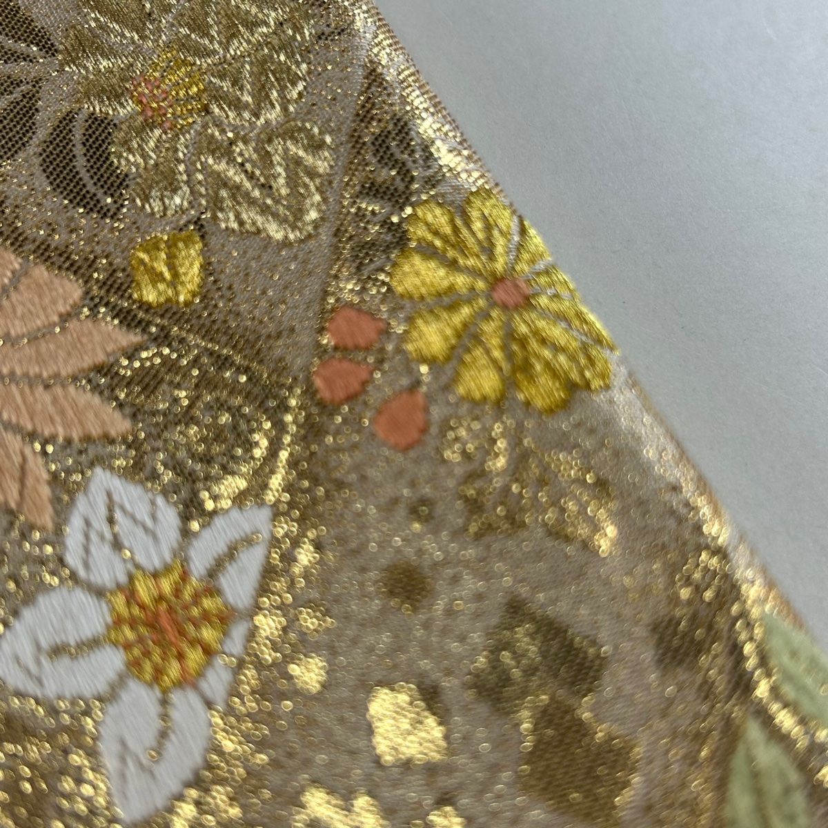 袋帯 美品 秀品 松竹梅 鳥 唐織 金糸 金色 六通 正絹 【中古】 - メルカリ