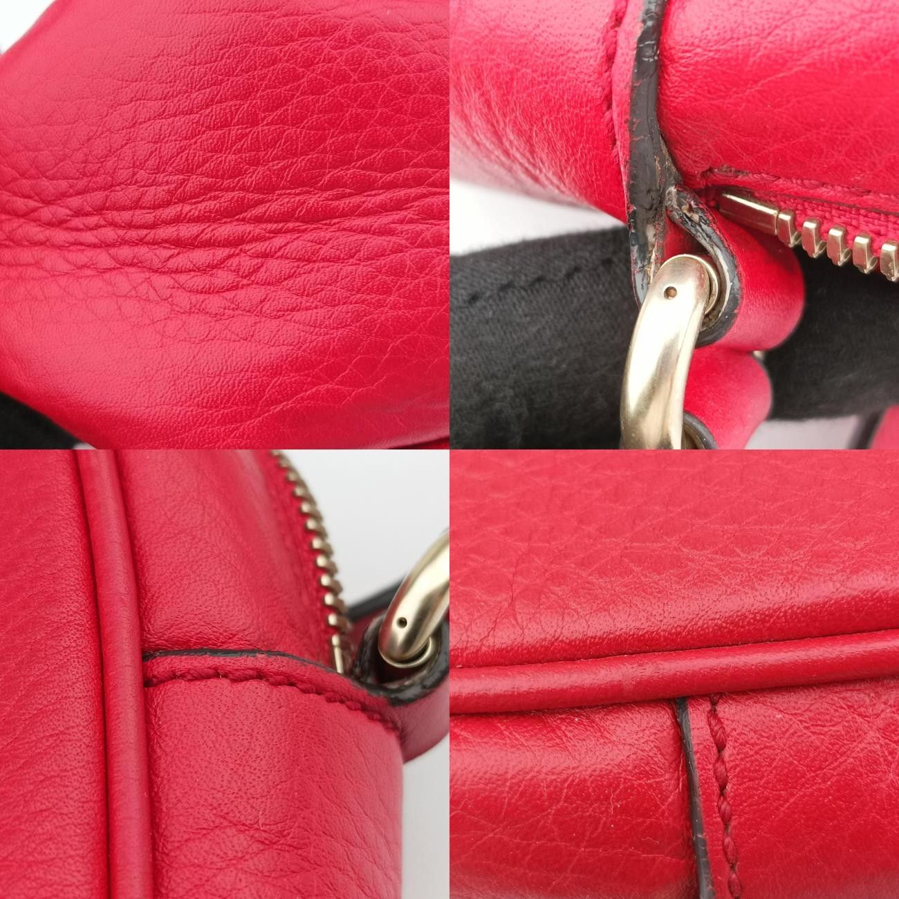 グッチGucciソーホーレッドレザー308364A018075943