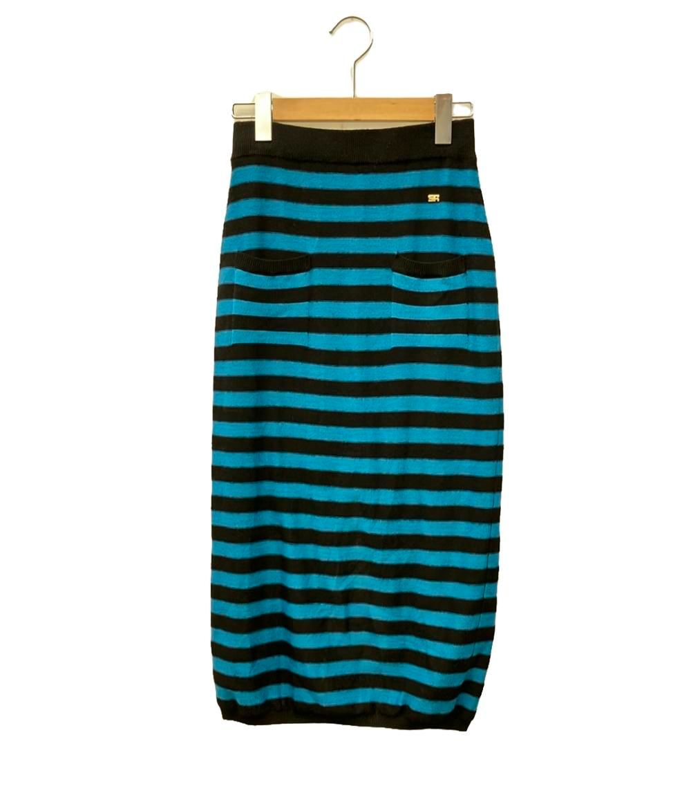 ソニアリキエル ウールボーダーニットスカート レディース SIZE S S Sonia Rykiel
