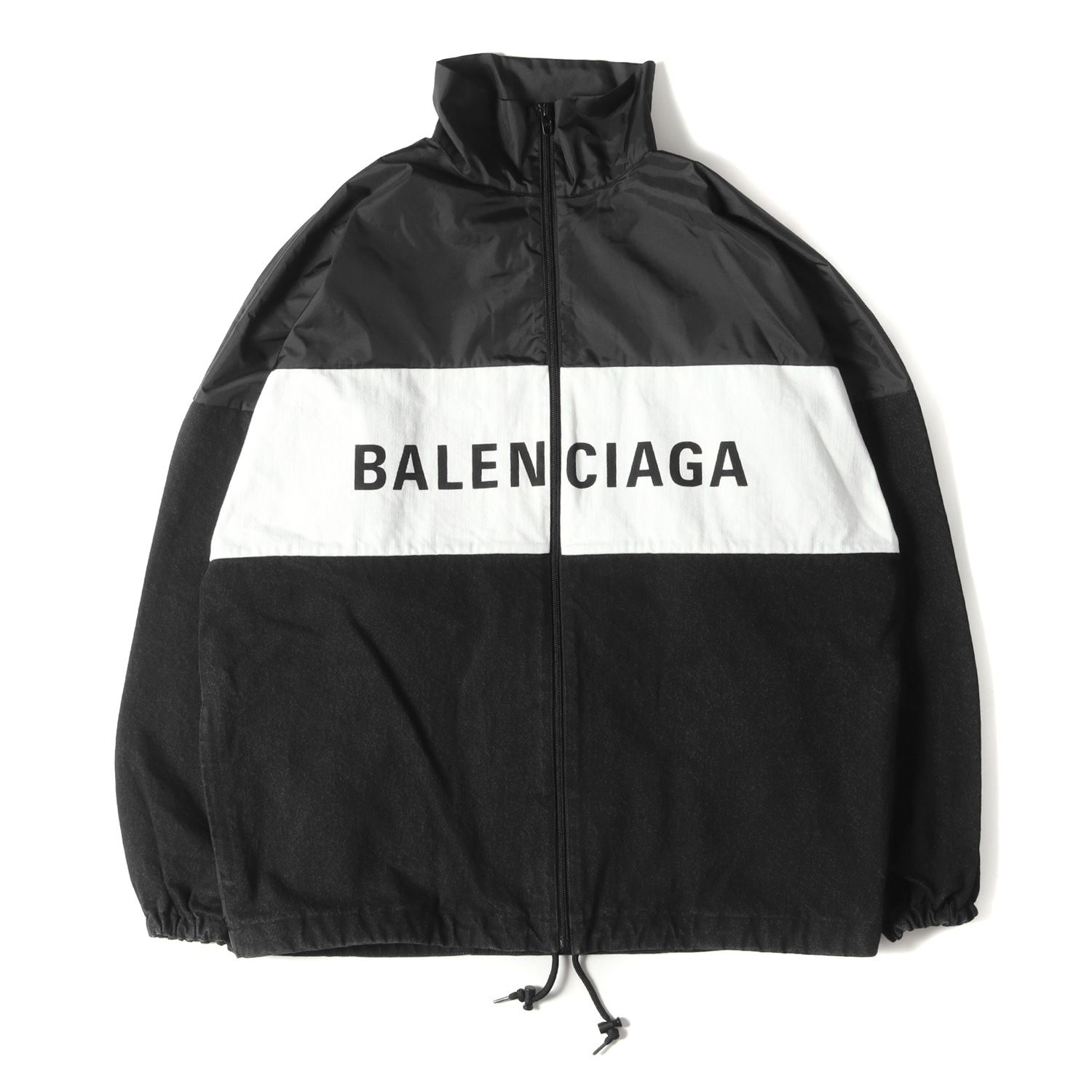 美品 BALENCIAGA バレンシアガ ブルゾン サイズ:34 2021年製 ロゴ