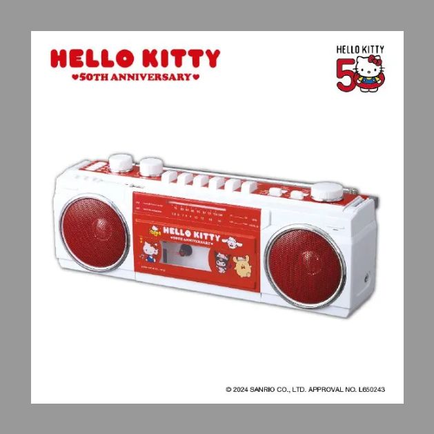 Hello Kitty ポータブルCD/ステレオラジカセ – 動作良好・美品！ オリオン電気（ドウシシャ） オリオン ORION SCR-B3(KT) ハロー