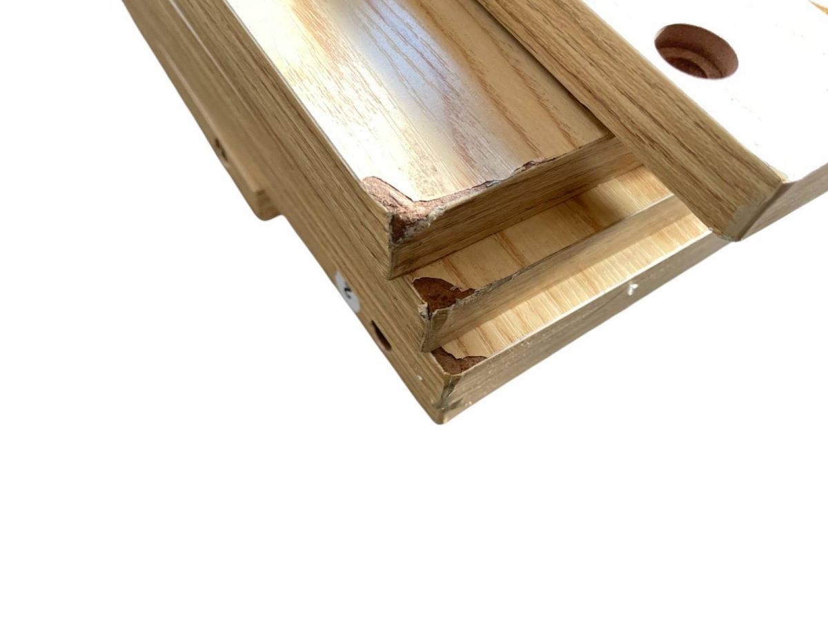 北九州·福岡市限定】シモンズ×ナフココラボ ダブルベッド フレーム