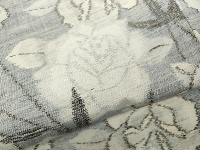 小千谷紬 舞花尽くし