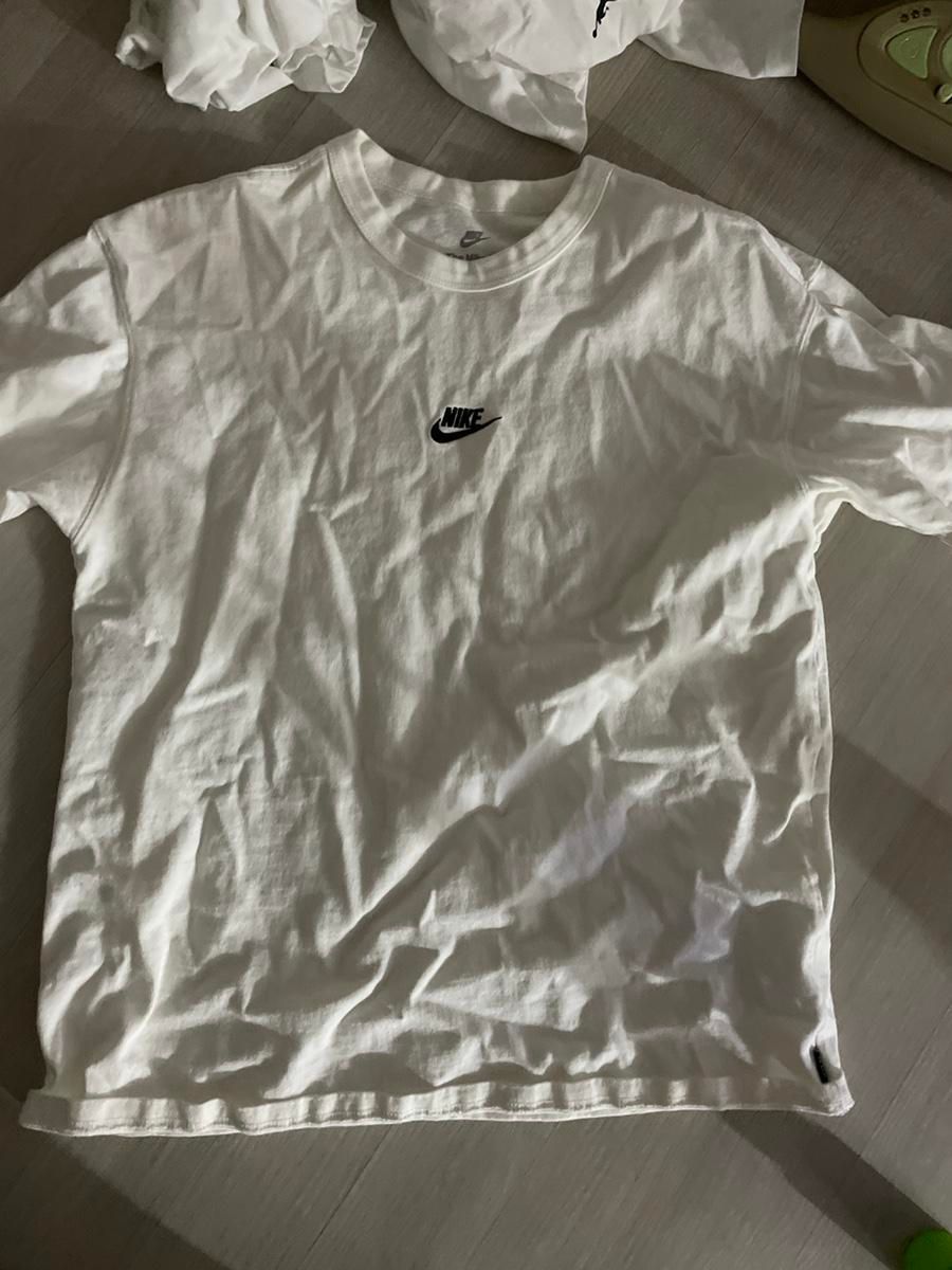 【雷市場（ポンジャン）商品韓国直送】Nike(ナイキ） オーバーサイズ 半袖 L 白